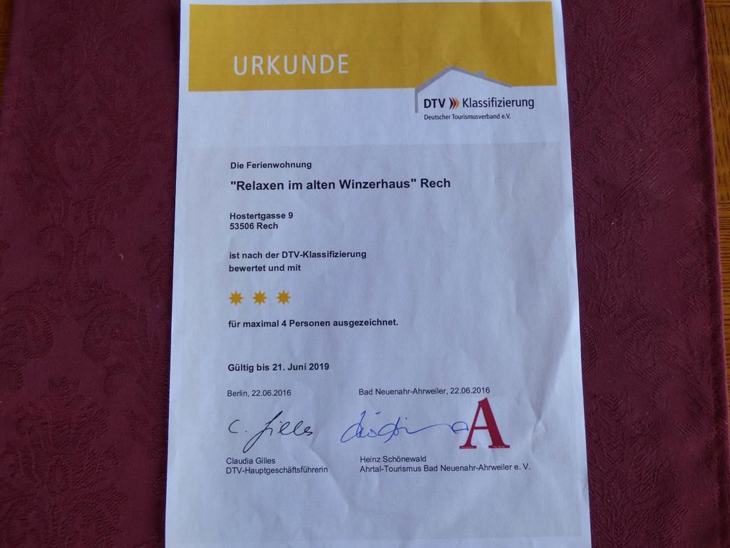 Relaxen Im Alten Winzerhaus Fewo Og Rech Bagian luar foto
